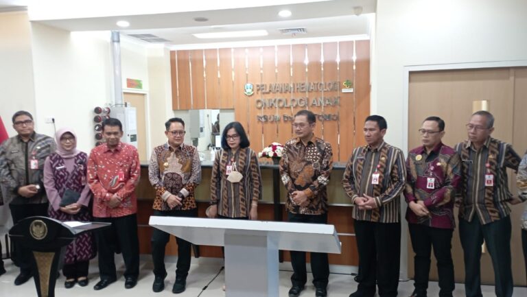 Layanan Hematologi Onkologi Anak RSUD Dr Soetomo Surabaya Diresmikan