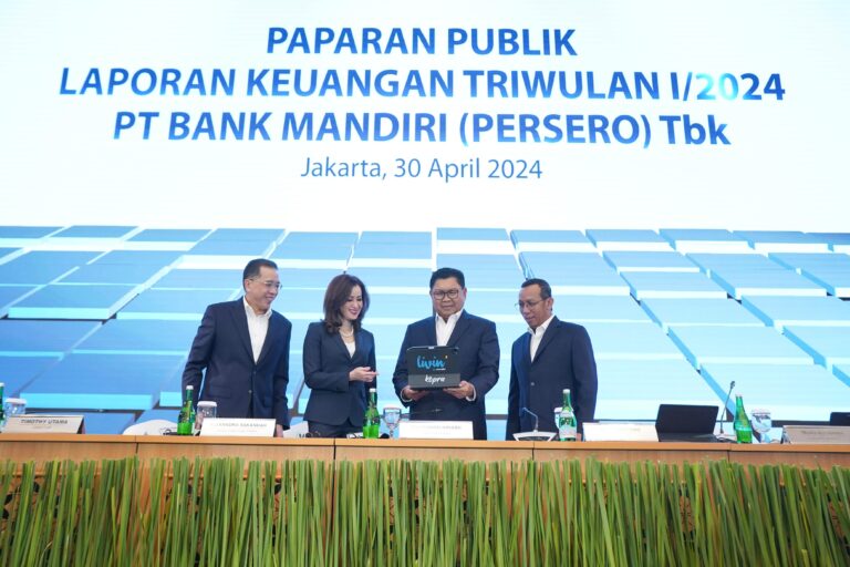 Kuartal I/2024, Realisasi Kredit Bank Mandiri Tembus Rp 1.435 Triliun