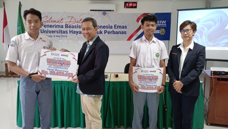 UHW Perbanas Surabaya Rancang Program Beasiswa Indonesia Emas 2024
